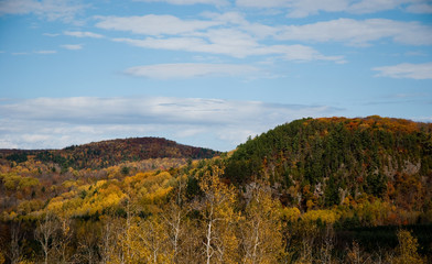 Fototapeta premium Eté indien dans les Laurentides