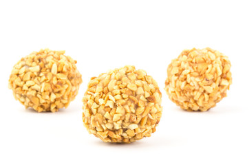 Peanut chocolate ball