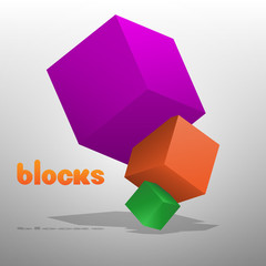 3d blocks