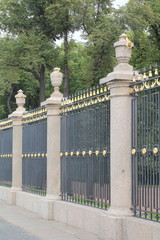 огрождение Летнего сада в Санкт-Петербурге