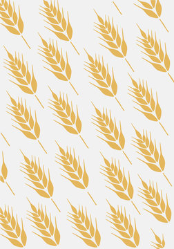 Background with ear of wheat