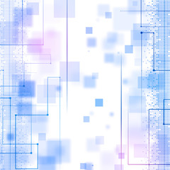 Abstract Blue Business Technology Background