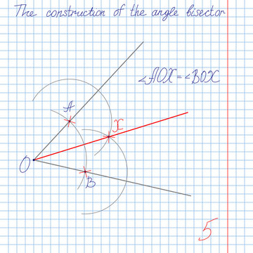 vector, construct an angle bisector