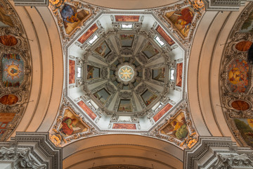 Obraz premium Dome of Salzburg Cathedral