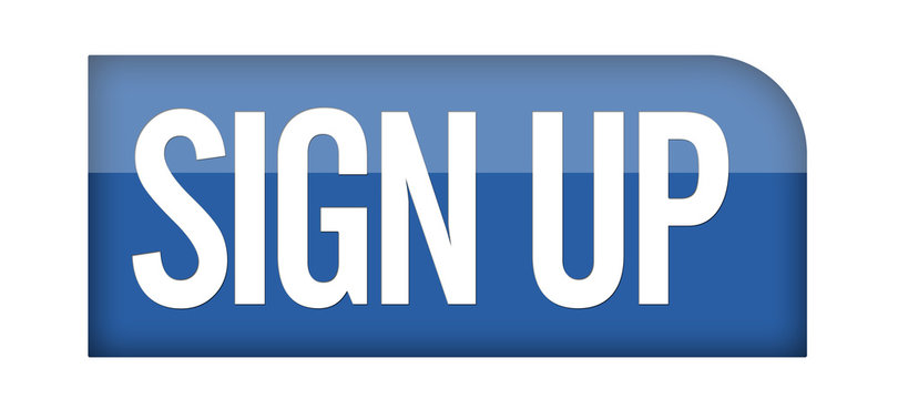 Sign Up icon or button