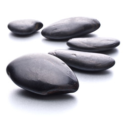 Zen pebbles. Stone spa and healthcare concept.