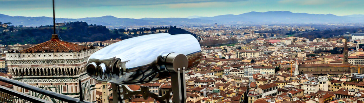 Florence on background