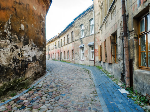 Fototapeta street in the city