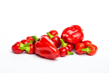 chili pepper isolated on a white background