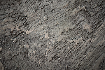 Close-up view of cracked solid natural stone background