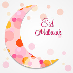 Moon Background for Muslim Community Festival Vector Illustratio