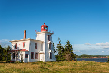 Fototapeta na wymiar Blockhouse Point Lighthouse