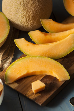 Health Organic Orange Cantaloupe