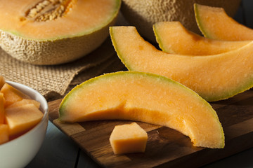 Health Organic Orange Cantaloupe