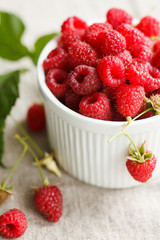 fresh raspberries