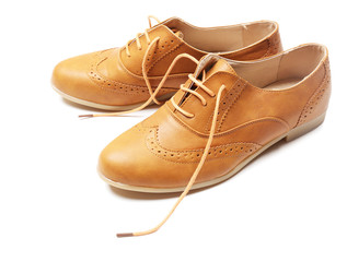 Fashion boots isolated on white