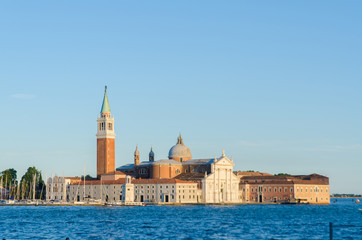 Fototapeta na wymiar Venice view on a bright summer day