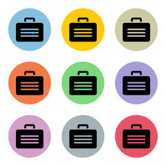 Obraz premium Flat App Icons