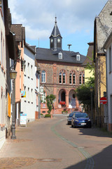 Obraz premium Geisenheim, das Rathaus (Sommer 2014)