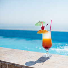 Cocktail at the pool