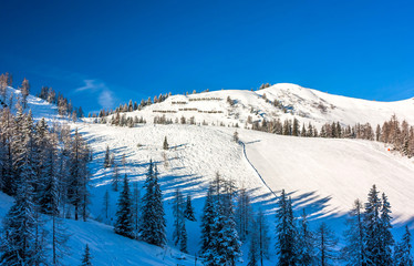 Mountains ski resort in Austria - nature and sport picture
