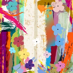 Möbelaufkleber abstract background composition © Kirsten Hinte