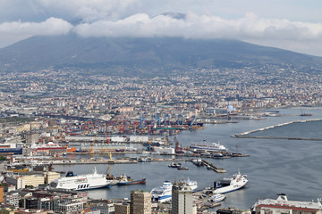 Obraz premium Panorama of Naples - Italy