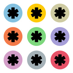 Obraz premium Flat App Icons