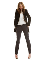 Fototapeta premium beautiful businesswoman standing