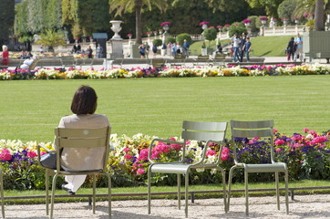 Fototapeta premium jardin du luxembourg