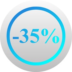 Sales icon (vector)