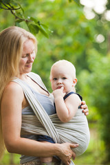 Baby in sling