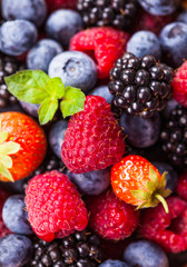 Berries close up