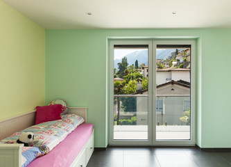 interior modern house, room