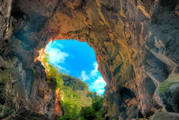 Keuken spatwand met foto Grotten in Australië © totajla