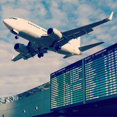 Airport flight information