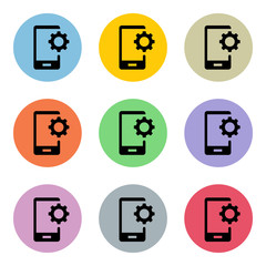 Fototapeta premium App Button