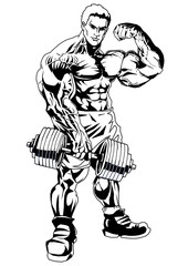 Muscular man