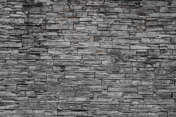 Crédence de cuisine en verre imprimé Pierres texture de mur de briques en pierre