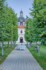 Pazaislis monastery and church in Kaunas, Lithuania