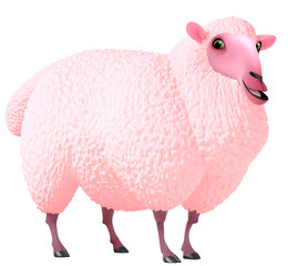 pink sheep