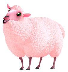 pink sheep