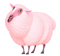 pink sheep