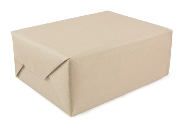 Brown package carton