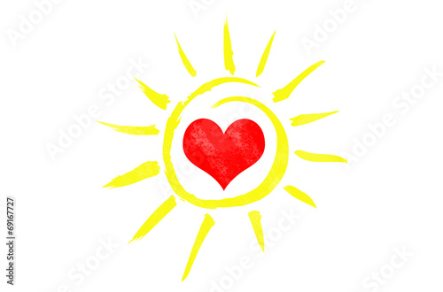 "sonne herz" Stockfotos und lizenzfreie Bilder auf Fotolia.com - Bild