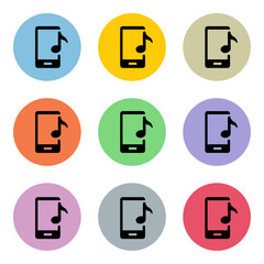 Flat Colorful Icon-Set