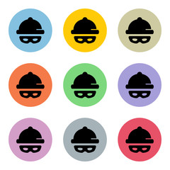 Flat Colorful Icon-Set