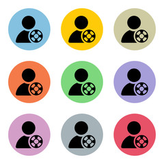 Flat Colorful Icon-Set