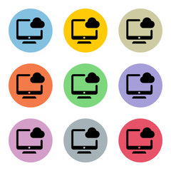 Flat Colorful Icon-Set