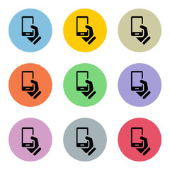 Flat Colorful Icon-Set